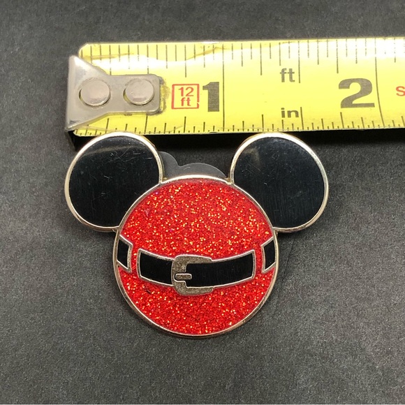 Disney Mickey Ears Santa Pin 2011 - Picture 4 of 13